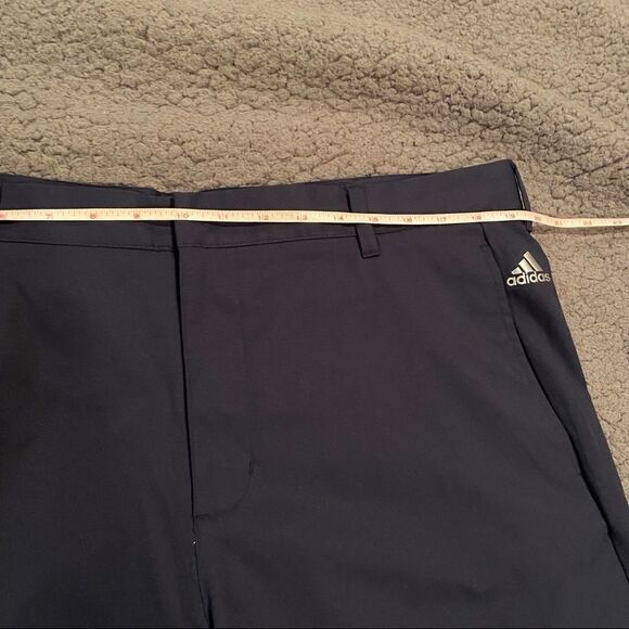 Adidas Navy Golf Shorts - Picture 5 of 12